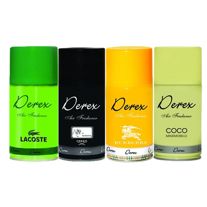 اسپری خوش بو کننده هوا دریکس کد 004 حجم 260 میلی لیتر مجموعه 4 عددی